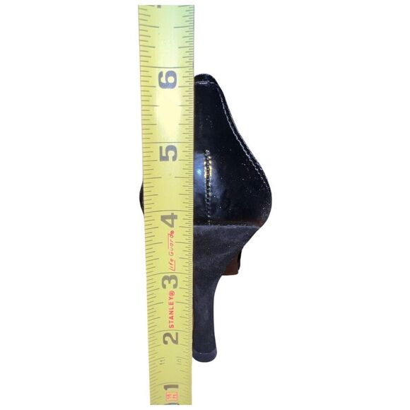 Alfani Chaz Black Suede/Patent Pointed Toe Pumps Womens Size 10M NEW - Picture 6 of 12